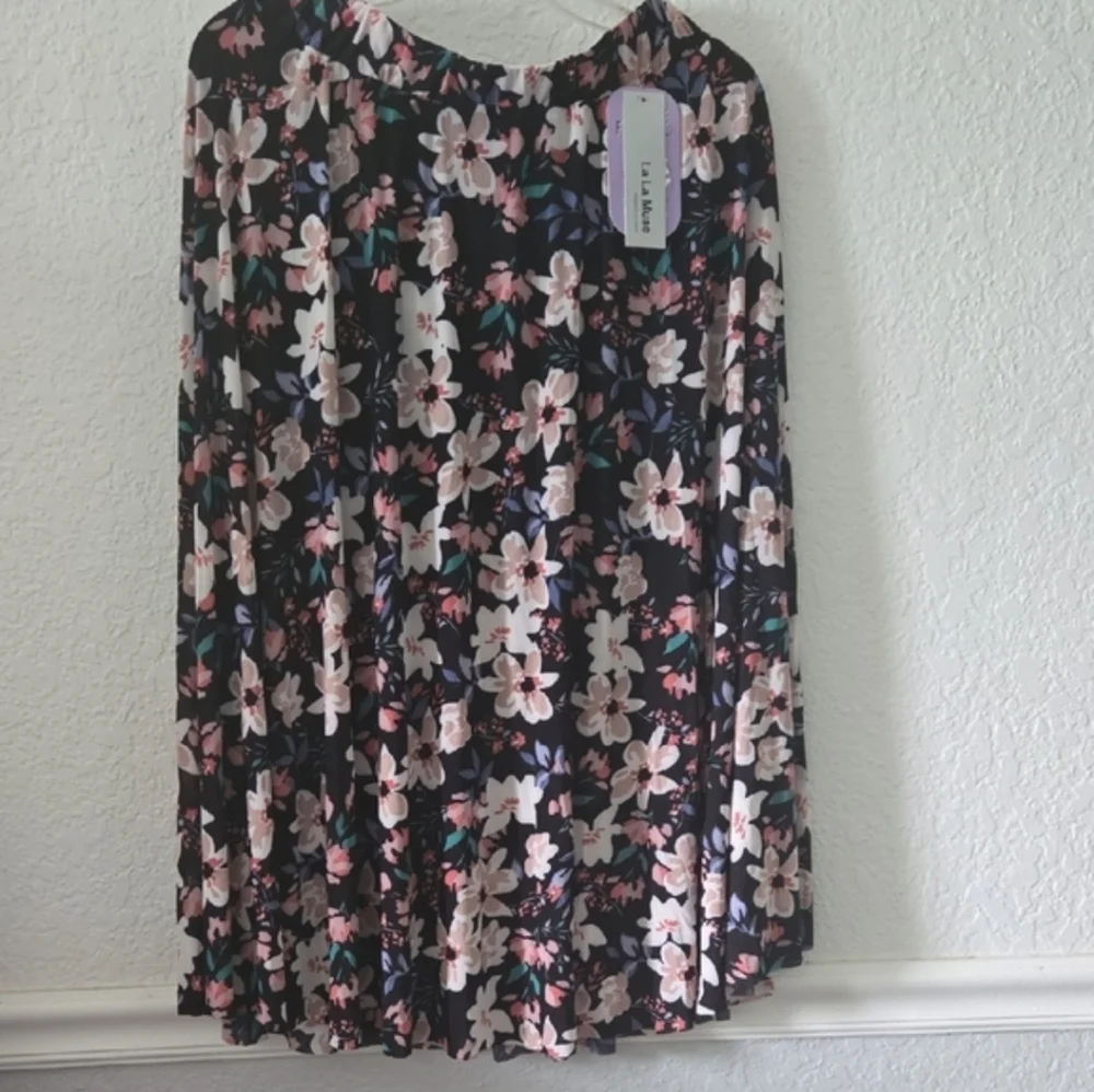 La La Muse Floral A-Line Midi Skirt – XL – NWT - Picture 6 of 6